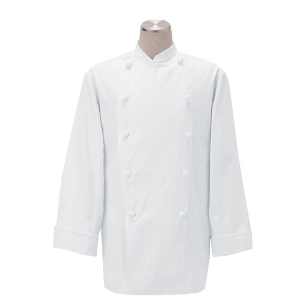 workfriend 調理用白衣コックコート SKH500 Mサイズ 頑丈さと快適さを兼ね備えた、柔らかな着心地のスタンダードコックコート 仕事仲間と