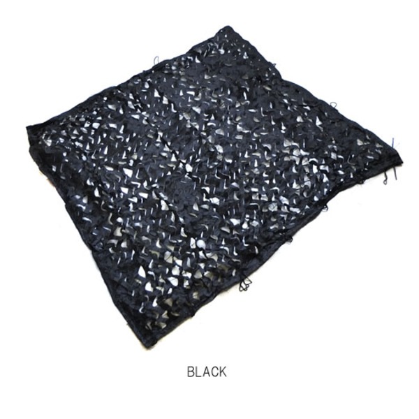 米軍 ジャングルネット レプリカ ブラック（専用袋付き） 黒 ブラックジャングルネットと専用袋付き アメリカ軍のサバゲー＆サバイバルゲ