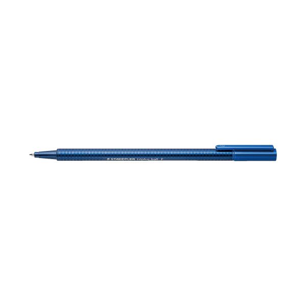 （まとめ）ステッドラー トリプラス油性ボールペン ブルー 437 F-3（×300セット） 青 送料無料