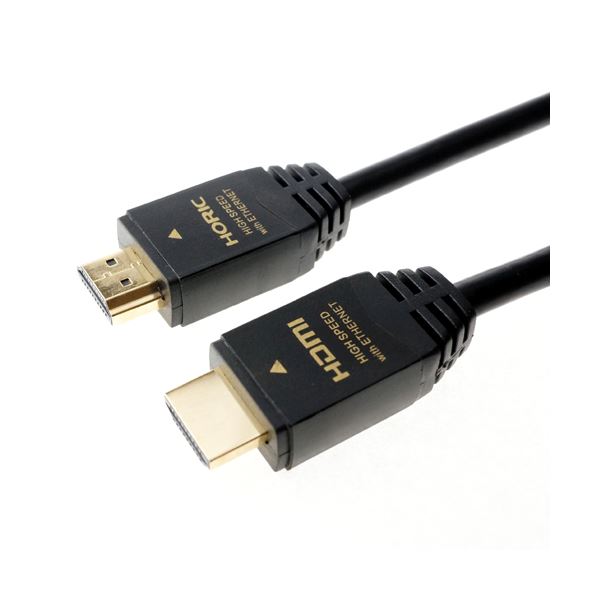 （まとめ）HORIC HDMIケーブル 配線 1.5m ブラック HDM15-039BK【×5セット】 黒 送料無料