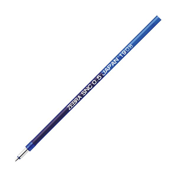 （まとめ）ゼブラ エマルジョンボールペン 替芯 SNC-0.5芯 青 RSNC5-BL 1本 【×50セット】 送料無料