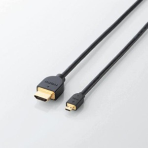 5個セット イーサネット対応HDMI-Microケーブル 配線 （A-D） DH-HD14EU10BKX5 送料無料