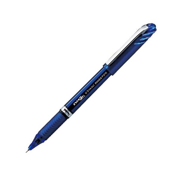 (まとめ) ぺんてる ゲルインクボールペン エナージェルユーロ 0.5mm 青 BLN25-C 1セット(10本) 【×3セット】 送料無料