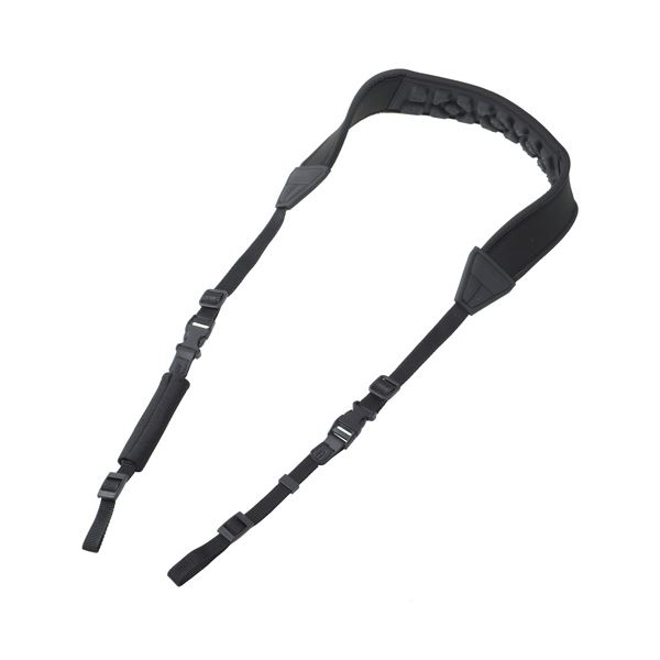 エツミ 2Wayクッションストラップ ブラック VE-6899 黒 快適なフィット感を実現する曲線型カーブストラップ ブラック 黒 送料無料