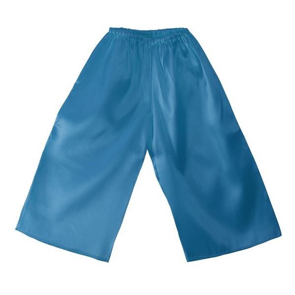 （まとめ）ソフトサテンズボン Jサイズ 青 【×10個セット】 鮮やかな輝きを纏う、ジャストフィットのソフトサテンズボン 青の魅力が10倍