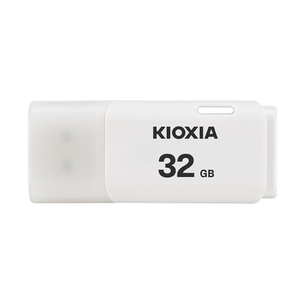 (まとめ) KIOXIA トランスメモリー U202 32GB ホワイト KUC-2A032GW 【×5セット】 白 進化したトランスメモリー 容量32GBのホワイトワン