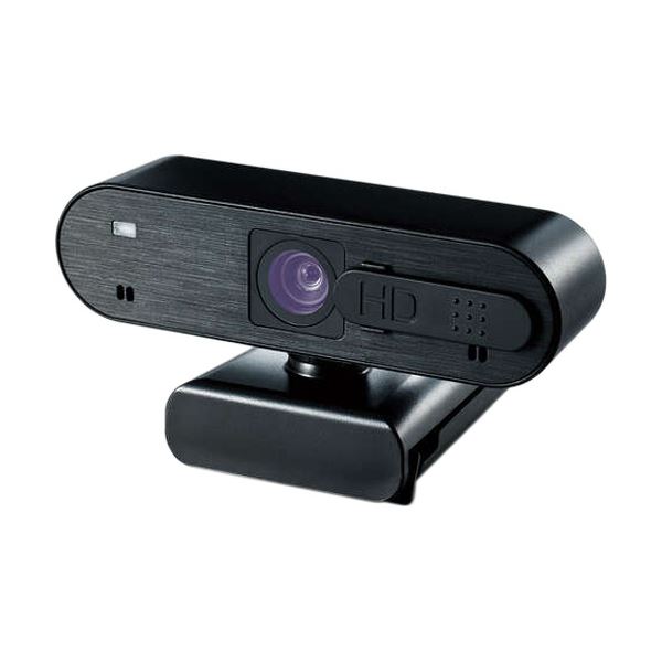 オートフォーカス対応 200万画素Webカメラ ブラック UCAM-C820ABBK 1台 黒 クリアな映像を自動で追いかける 200万画素Webカメラ ブラック