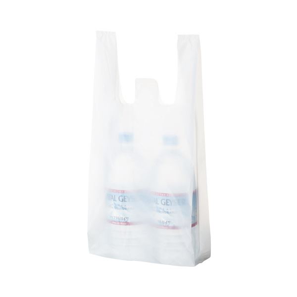 用途に合わせて!(まとめ）TANOSEE 乳白レジ袋 20号ヨコ210×タテ460×マチ幅130mm 1セット（6000枚：100枚×60パック）【×3セット】◇関連： 生活用品／インテリア／雑貨／文