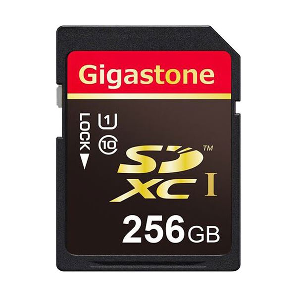 Gigastone SDXCカード256GB UHS-1 GJSX/256U 1枚 送料無料