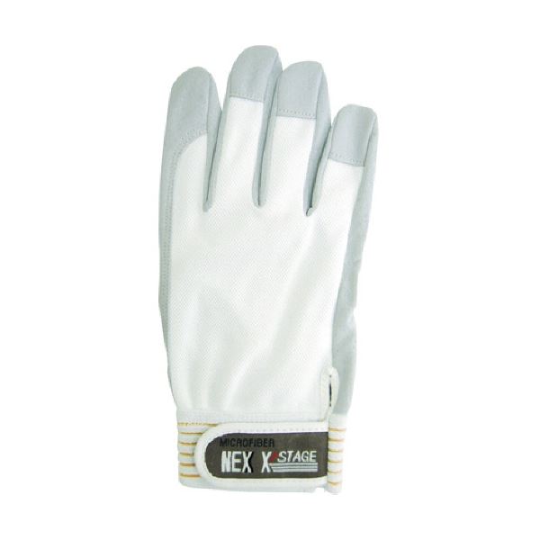 (まとめ) おたふく手袋 ネクステージ・ワン ホワイト LL K-41-WH-LL 1双 【×3セット】 白 驚異の耐久性と柔軟性を兼ね備えたネクステー