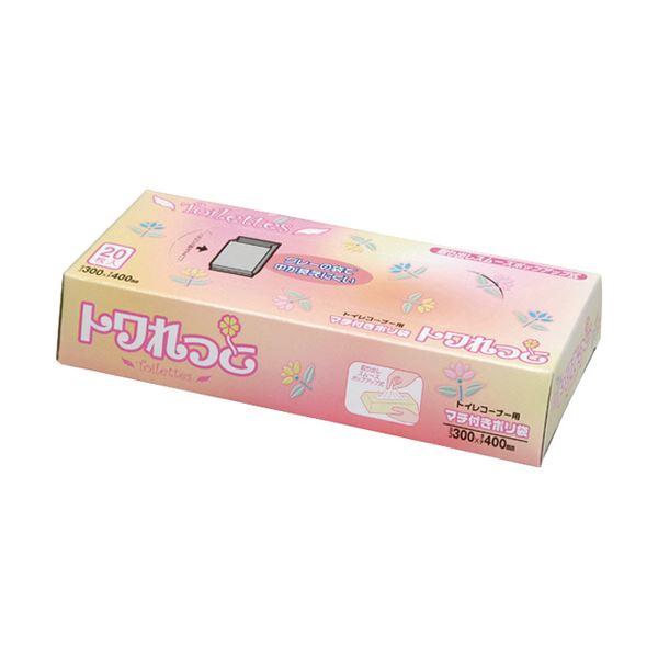 【低密度ポリエチレン（ツルツル）】取り出しスムーズ、ポップアップ式。（まとめ）ジャパックス トワれっと マチ付 グレーSS-06 1箱（20枚） 【×50セット】◇関連： 生活用品／インテリア／雑貨／