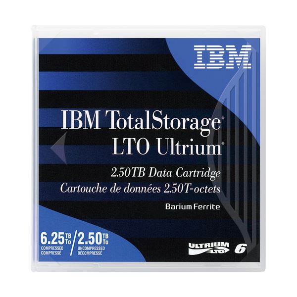 (まとめ）IBM LTO Ultrium6 データカートリッジ 2.5TB/6.25TB 00V7590 1巻【×3セット】 送料無料
