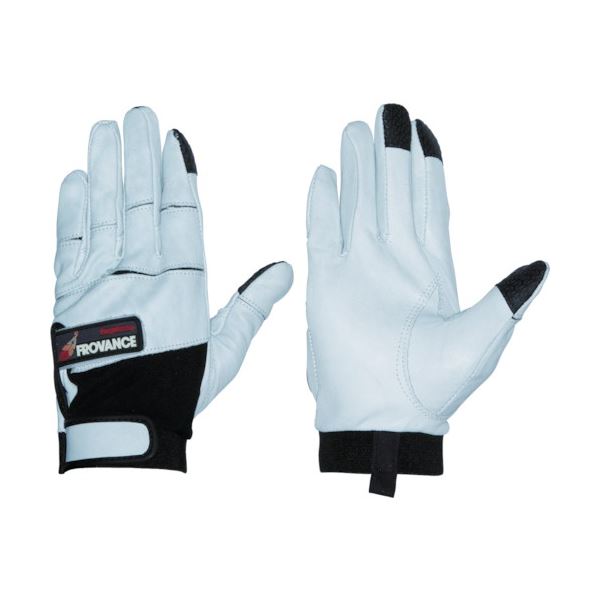 ペンギンエースジャパン フロバンス 白 L FROVANCE-L 1双 作業効率を極限まで高める、快適な手袋 パワフルホワイトLサイズ、フロバンス