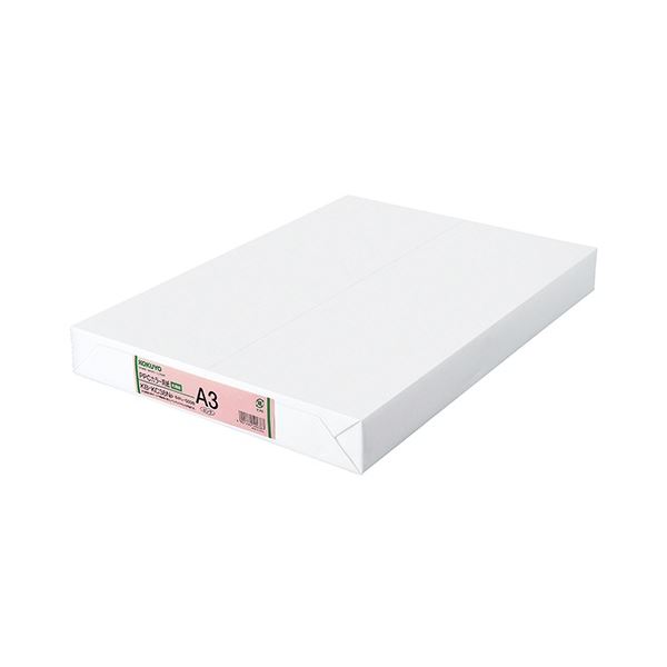 コクヨ PPC パソコン カラー用紙(共用紙) A3 ピンク KB-KC38NP 1セット(1500枚：500枚×3冊) 送料無料