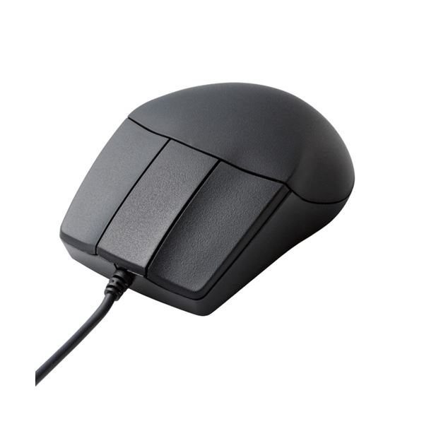 （まとめ） 3DCAD用有線3ボタンマウス ブラック M-CAD01UBBK 1個【×2セット】 黒 送料無料
