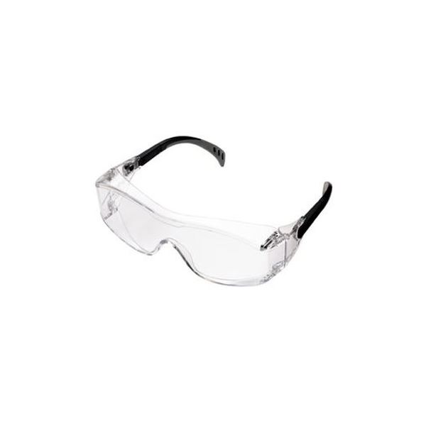 （まとめ）ミドリ安全 安心 保護メガネ オーバーグラス MP-960 防曇【×3セット】 透明な盾、視界を守る 曇り知らずの守護者、メガネの新