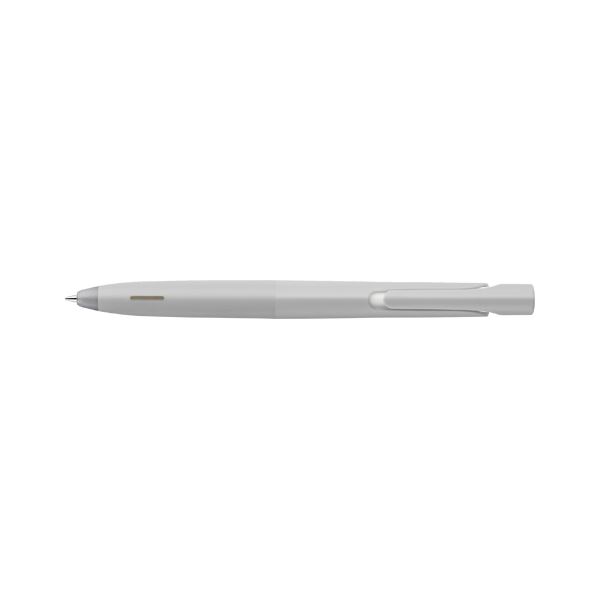 （まとめ） ゼブラ エマルジョンボールペン bLen 0.7mm グレー軸 黒インク 【×30セット】 滑らかな書き味と洗練されたデザインのボール