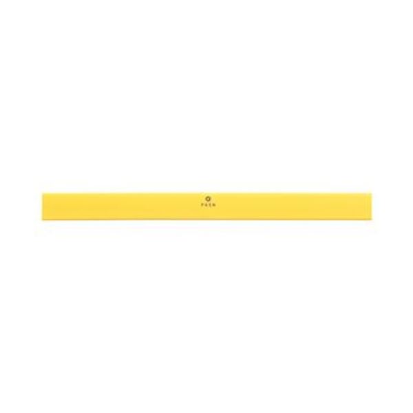 (まとめ) TANOSEE マグネットバー W220mm 黄 1本 【×30セット】 ビビッドな黄色で目を引くマグネットバー／クリップセット 掲示物をスタ