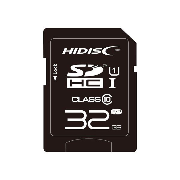 （まとめ）ハイディスク SDHCカード 32GBclass10 UHS-I対応 HDSDH32GCL10UIJP3 1枚【×2セット】 送料無料