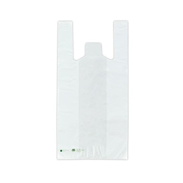 （まとめ）オルディ asunowa 手提げ袋 M 乳白 ASW-HWMT-40 1パック（40枚） 【×30セット】 送料無料