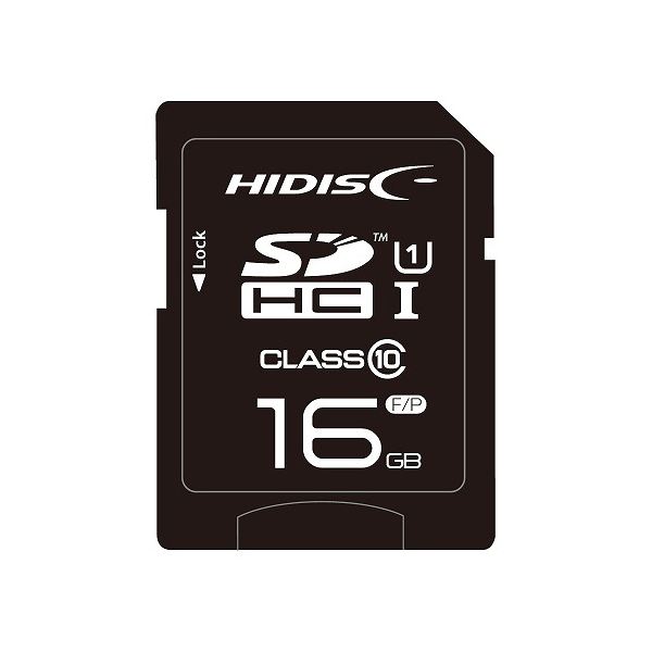 (まとめ) ハイディスク SDHCカード 16GBclass10 UHS-I対応 HDSDH16GCL10UIJP3 1枚 【×10セット】 送料無料