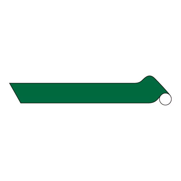 配管識別テープ AH515(中) ■カラー：緑(5G 3.5/7) 100mm幅 緑の配管を見逃さない パイプマスター100mm幅の識別テープ 中程度の粘着力で
