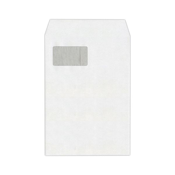 (まとめ) ハート 透けない封筒 ケント グラシン窓A4 XEP732 1パック（100枚） 【×5セット】 送料無料