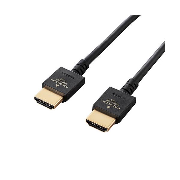 HDMIケーブル 配線 /Premium/やわらか/1.5m/ブラック DH-HDP14EY15BK 黒 送料無料