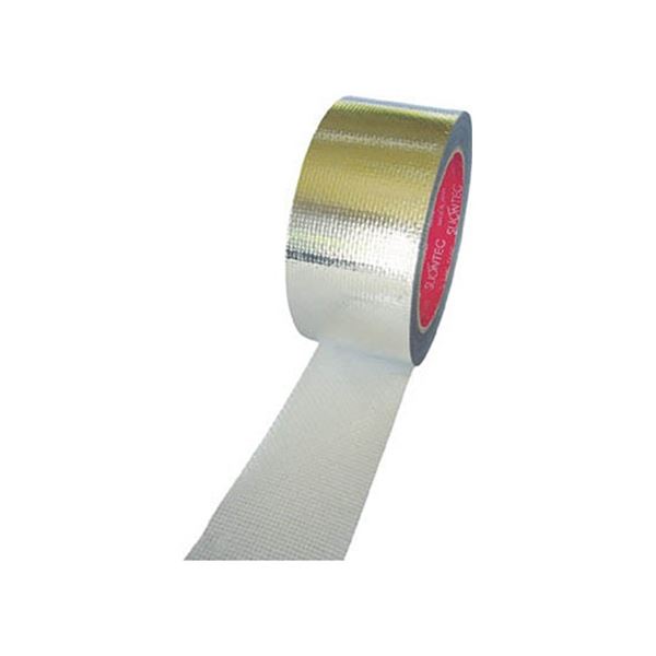 スリオンテック 耐熱アルミガラスクロステープ 50mm×15m 981710-20-50X15 1巻 極限まで強く、耐え抜く 250℃の熱にも負けない アルミガ