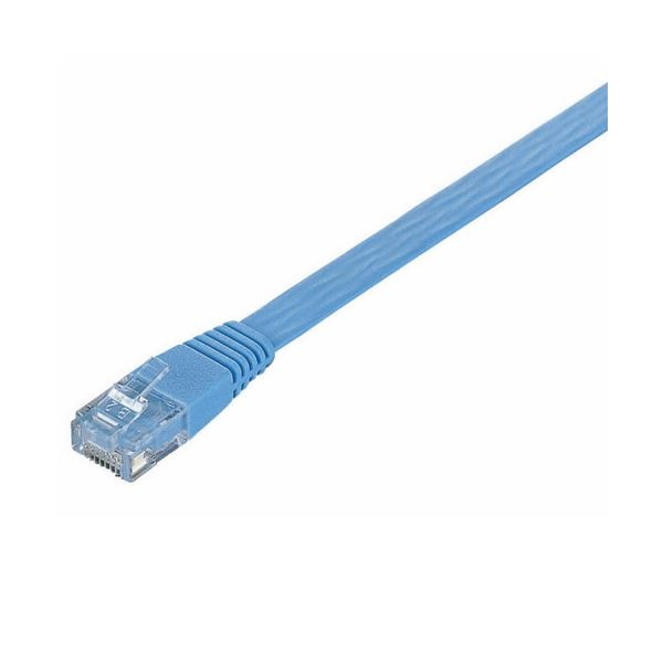 スーパーフラットLANケーブル 配線 ブルー 20m LD-CTFS/BU20 1本 青 超薄型 高速通信対応 20mの極薄LANケーブル ネットワーク接続を革新