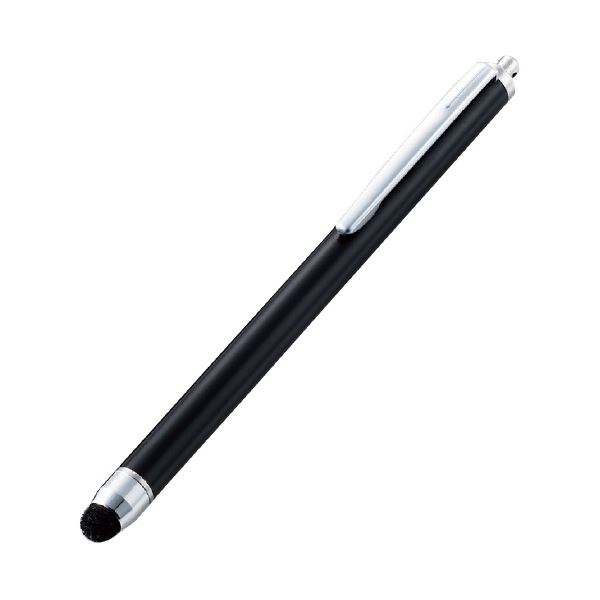 (まとめ) スタンダード超感度タッチペン ブラック P-TPC パソコン 02BK 【×2セット】 黒 送料無料