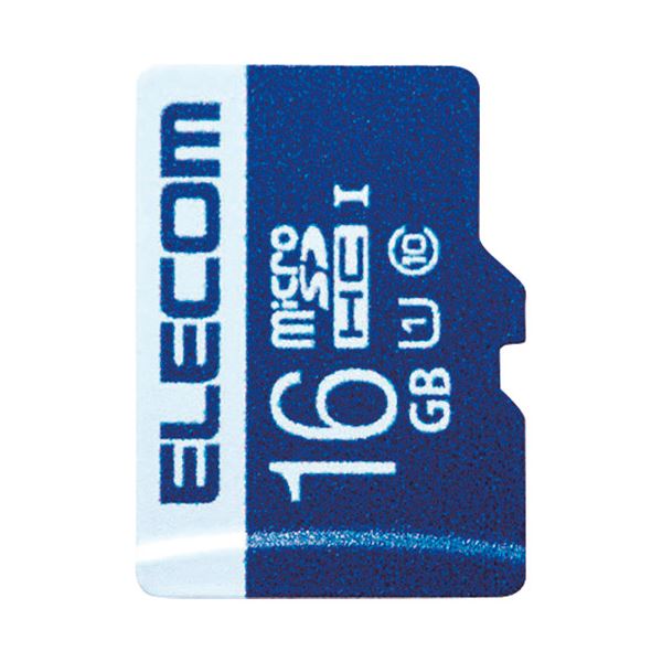 （まとめ） microSDHCカード 16GB MF-MS016GU11R【×5セット】 高速転送 容量たっぷり エレコムの16GB microSDHCカードが5枚セットでお得