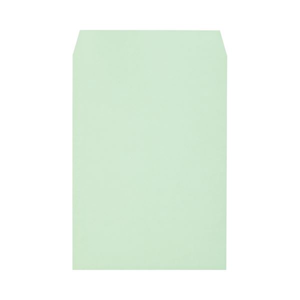 (まとめ）キングコーポレーション ソフトカラー封筒角2 100g／m2 グリーン 業務用パック 160208 1箱（500枚）【×3セット】 緑 送料無料