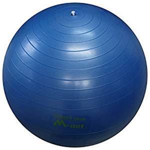 ストレッチボール65cm ブルー 青 青い65cmストレッチボール - 柔軟性とバランスを高めるための究極のトレーニングツール 心地よい青色が