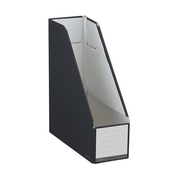 （まとめ）コクヨ ファイルボックス(NEOS)スタンドタイプ A4タテ 背幅102mm ブラック フ-NEL450D 1冊 【×20セット】 黒 送料無料