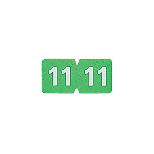 （まとめ） リヒトラブ カラー月ラベルMロールタイプ 「11」 HK781R-11 1箱（300片） 【×5セット】 生年月日でカルテ管理 便利なロール