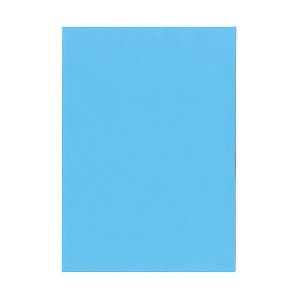 北越コーポレーション 紀州の色上質A3Y目 薄口 ブルー 1箱(2000枚:500枚×4冊) 青 鮮やかな色彩が魅力の極上紙 紀州の色上質A3Y目 薄口