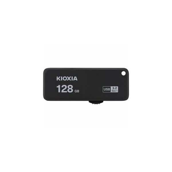 KIOXIA USBフラッシュメモリ Trans Memory U365 128GB ブラック KUS-3A128GK 黒 送料無料
