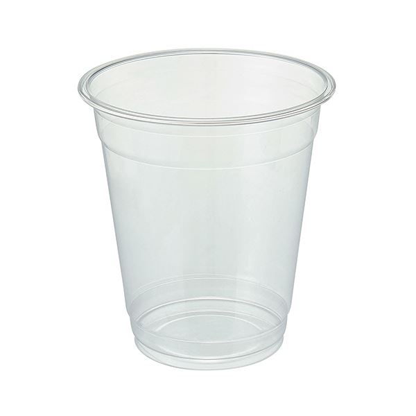 TANOSEE リサイクルPETカップ（広口）420ml（14オンス）1セット（1000個：50個×20パック） 送料無料