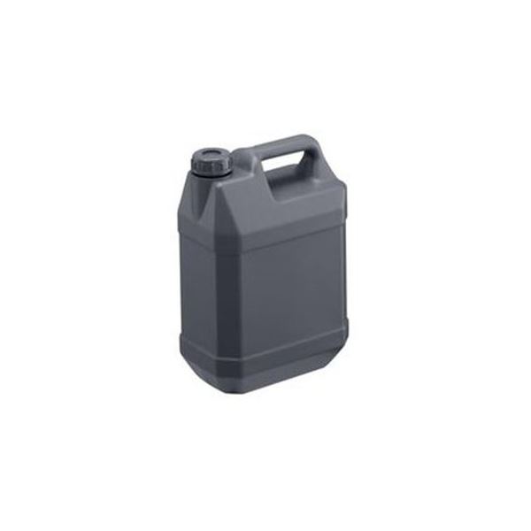 （まとめ）廃液貯蔵容器（平角グレー缶） 【4L】 FG-4 【×5セット】 送料無料