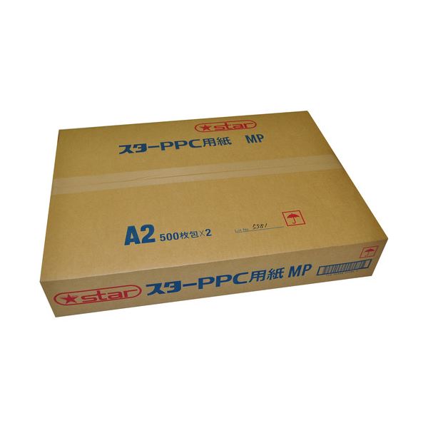 桜井 スターPPC パソコン 用普通紙MP A2MP02 1箱(1000枚:500枚×2冊) 送料無料