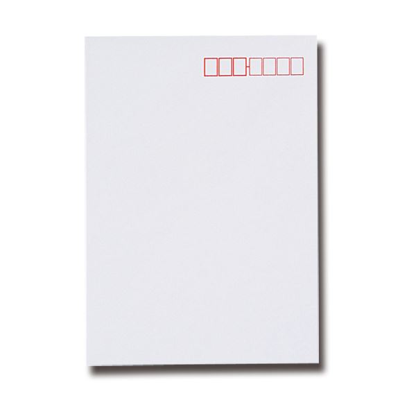(まとめ) 寿堂 ホワイト封筒 洋2 100g/m2 〒枠あり 3702 1パック(100枚) 【×10セット】 白 送料無料