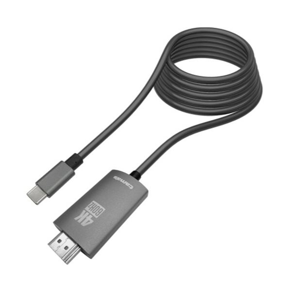 多摩電子工業 Type-C/HDMI変換ケーブル 配線 5.0m ブラック TSK88H50K 1本 黒 送料無料