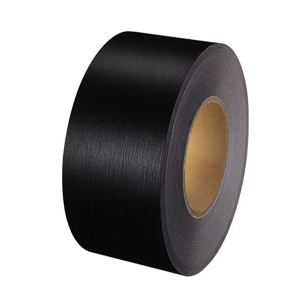 コクヨ 製本テープ（業務用）ペーパークロスタイプ 75mm×50m 黒 T-K475ND 1巻 頑丈で色あせしない 大量製本に最適な50mロール 黒いペー