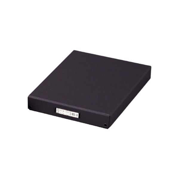 (まとめ) LIHITLAB デスク (テーブル 机) トレー A-718 A3 幅310×奥435×高58mm ブラック 【×3セット】 黒 デスクを整理するなら、まと