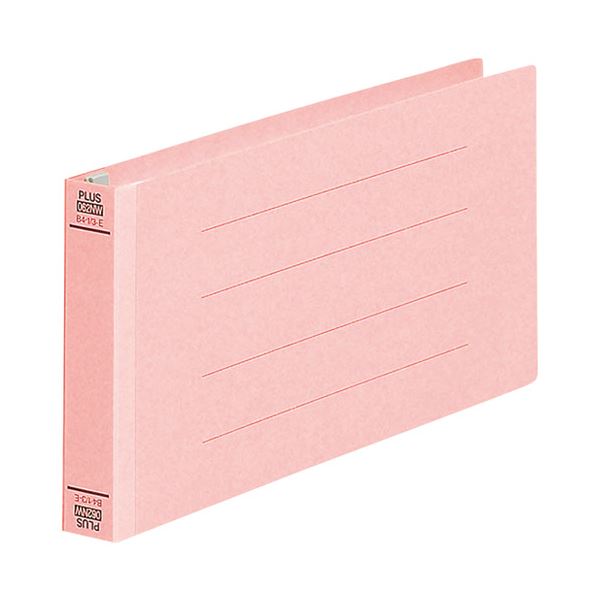 （まとめ）プラス フラットファイル 062NW 伝票 ピンク 10冊【×30セット】 送料無料