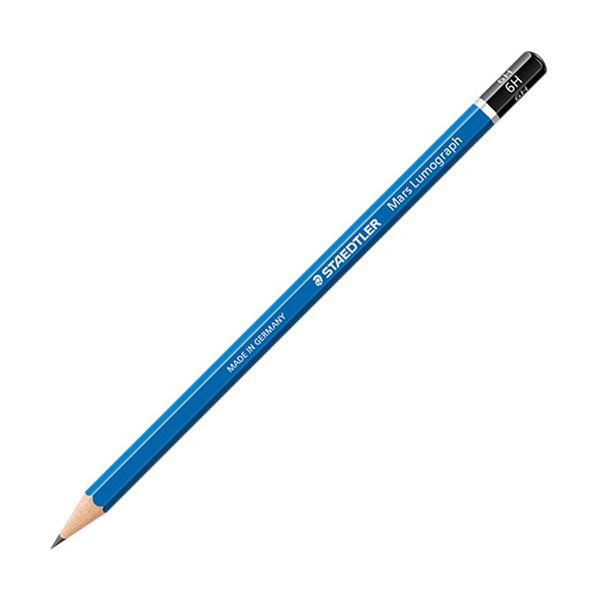 (まとめ) ステッドラー マルス ルモグラフ製図用 高級鉛筆 6H 100-6H 1ダース(12本) 【×5セット】 一筆書きで、紙にしっかりと定着 均一