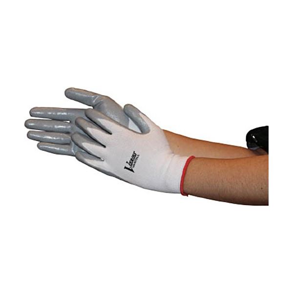 (まとめ) おたふく手袋 ニトリル背抜き手袋 ホワイト M A-32-WH-M 1双 【×10セット】 白 送料無料