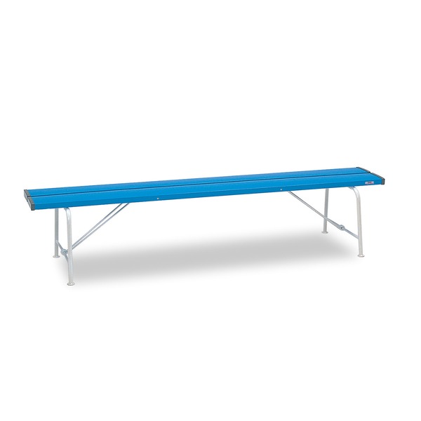 テラモト ベンチ（背なし）1800 青 青い風を感じる、1800サイズの背なしベンチ テラモトが贈る、心地よい座り心地と洗練されたデザインが