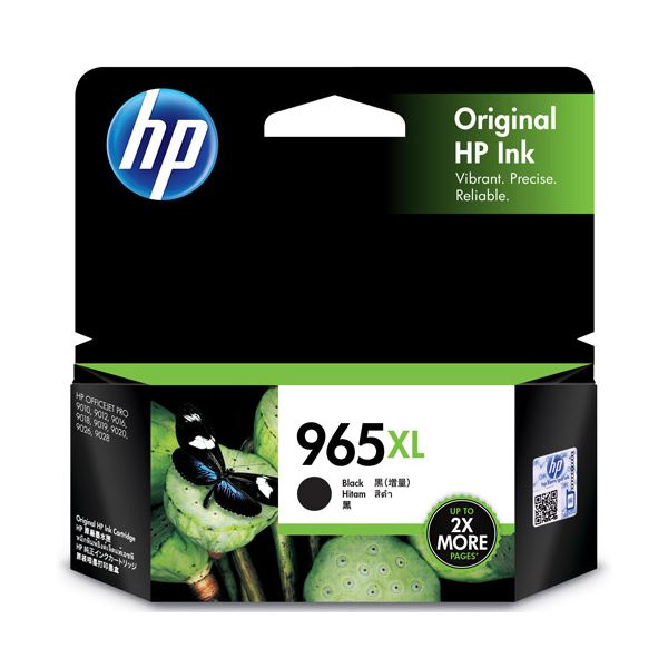 HP HP965XL インクカートリッジ黒 3JA84AA 1個 高品質なインクジェットカートリッジ 驚きの黒さを実現 最新技術搭載 HP965XLインクカート